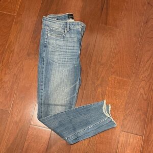 White House Black Market Women's extra high-rise skinny ankle every day soft 8L